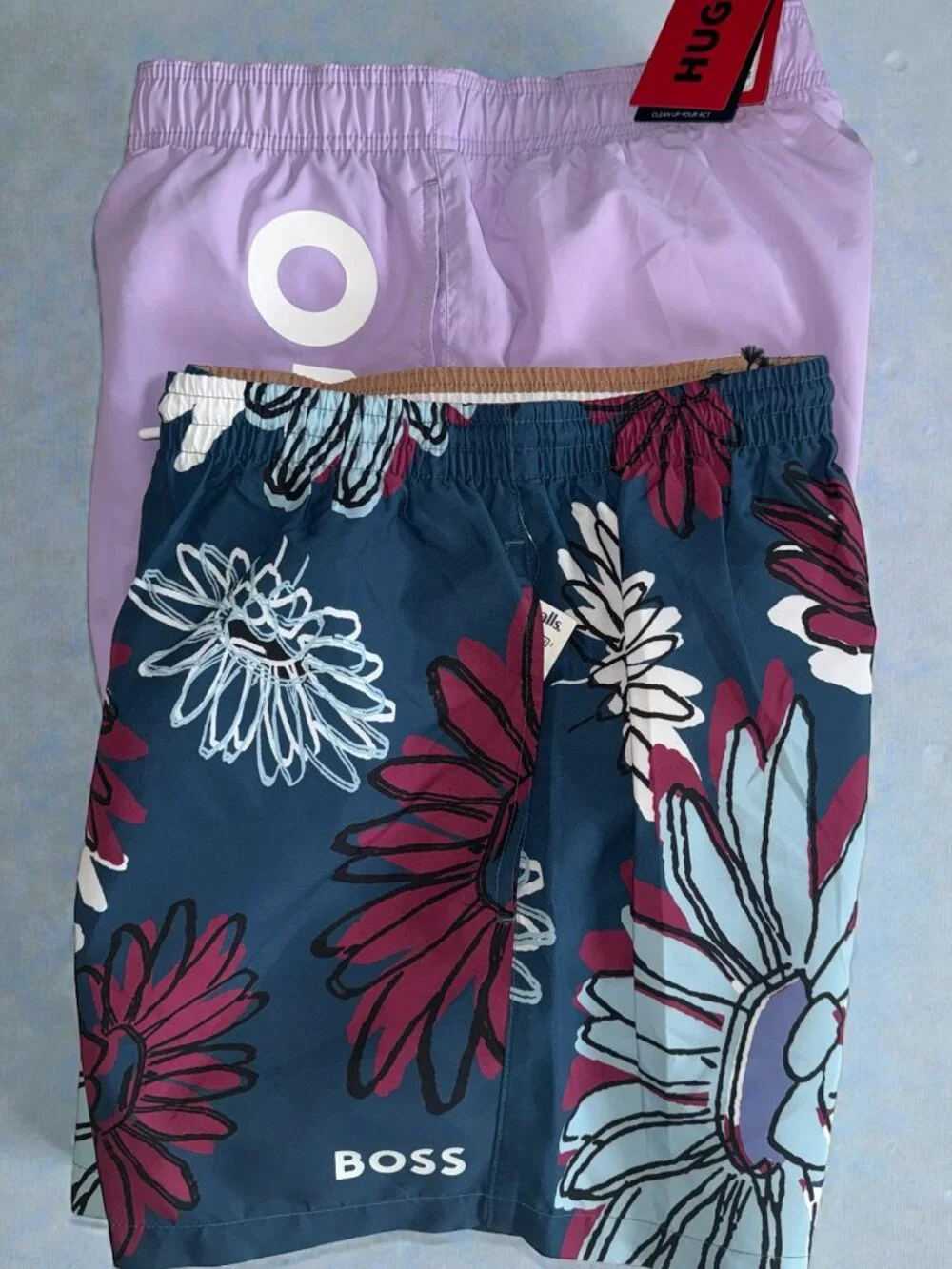 Two Large HUGO Boss SwimSuits